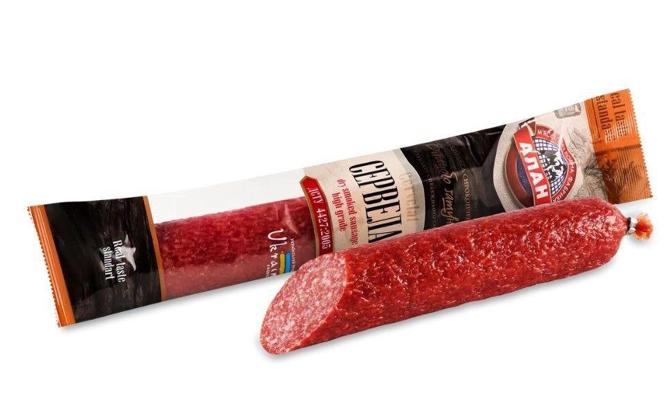 Ковбаса Алан Сервелат с/к 330г